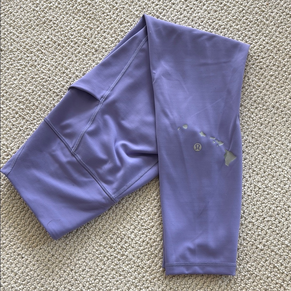 🩷 Lululemon Athletica Purple Hawaii 🌴 Leggings